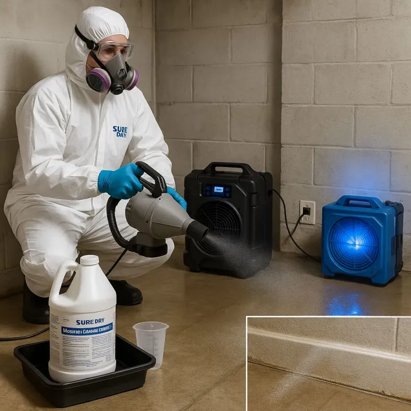 Sanitization and Odor Removal process in Howland, ME