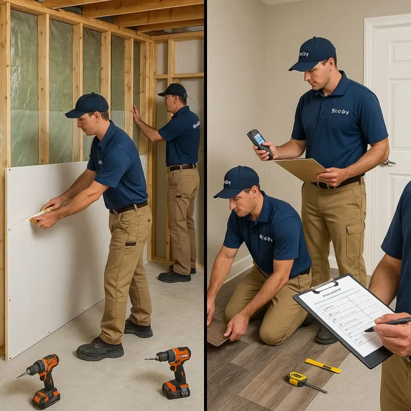 Repairs and Reconstruction process in Howland, ME